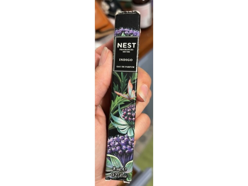 Nest Fragrances New York Eau De Parfum, Indigo, 0.27 fl oz/8 mL