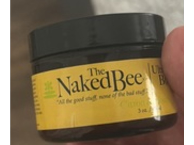 The Naked Bee Ultra-Rich Body Butter, Citron & Honey, 3 oz/15 mL