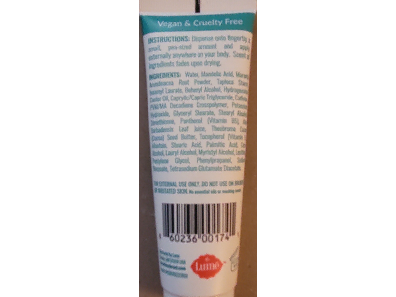 Lume Deodorant, Unscented, 3.0 oz/85 g