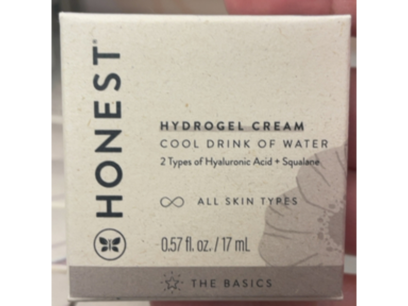 Honest Hydrogel Cream, 0.57 fl oz/17 mL