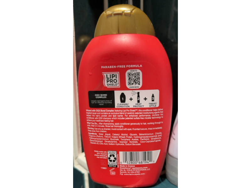 Ogx Bond Protein Repair Conditioner, Repair & Protect, 13 fl oz/385 mL