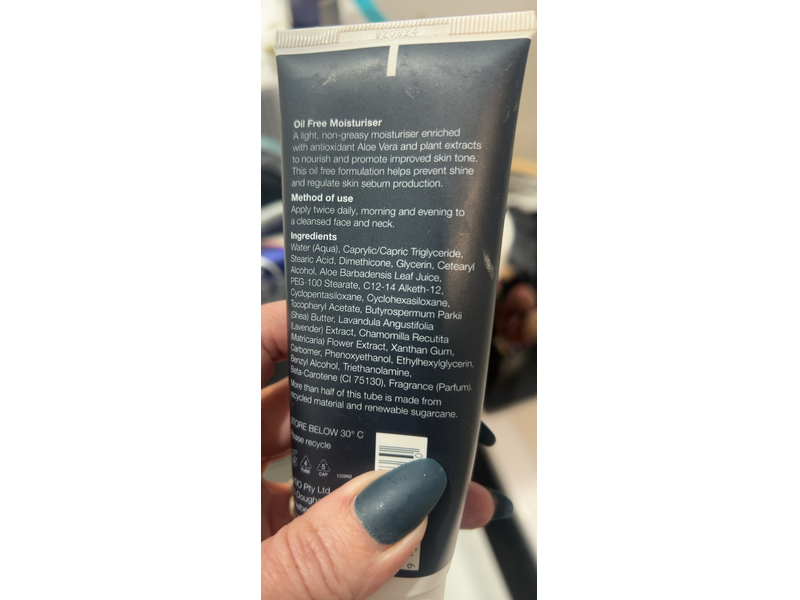 Natio Oil Free Moisturiser, 3.5 oz/100 g