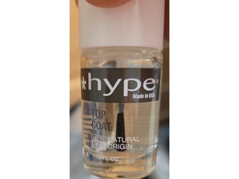 Hype Top Coat, 0.30 fl oz