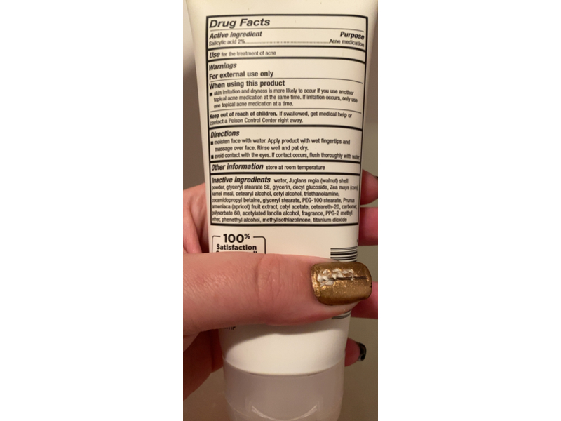 Studio Selection Blemish Control Facial Scrub, Apricot, 6 oz/170 g