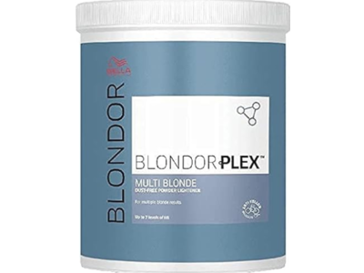 Wella Professional Blondor Plax Multi Blonde Dust Free Powder Lightener, 28.2 oz/800 g