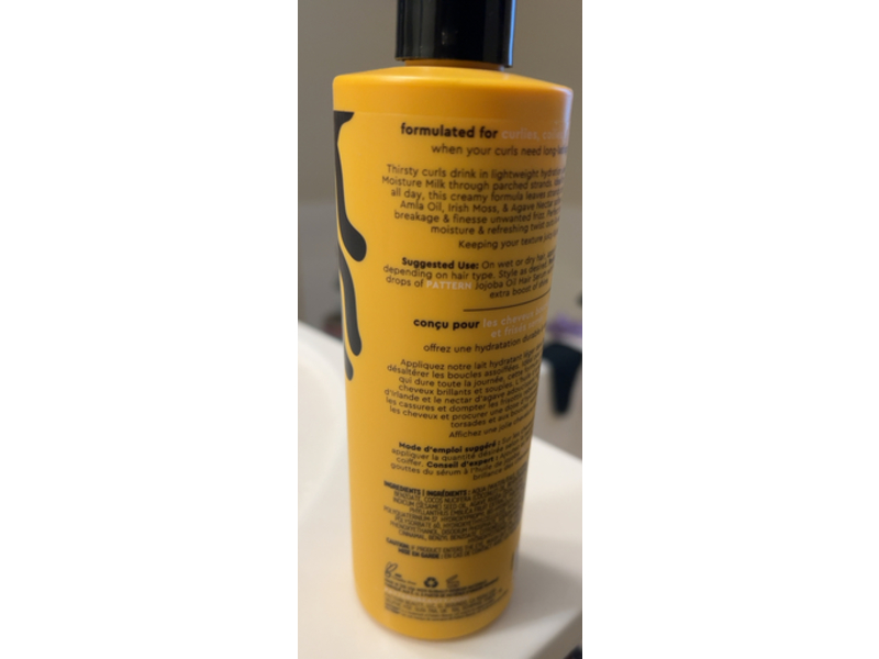 Pattern Moisture Milk, 12 fl oz/354.9 mL