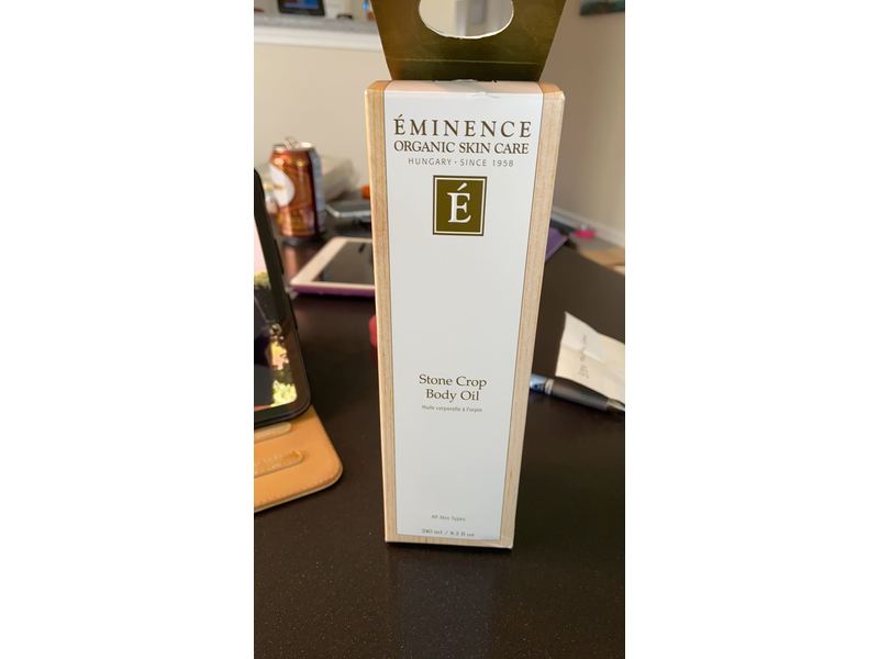 Eminence Organic Skin Care Stone Crop Body Oil, 8.2 oz/240 mL