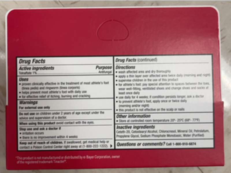 Up & Up Antifungal Cream, Tolnaftate, 1 oz/28 g