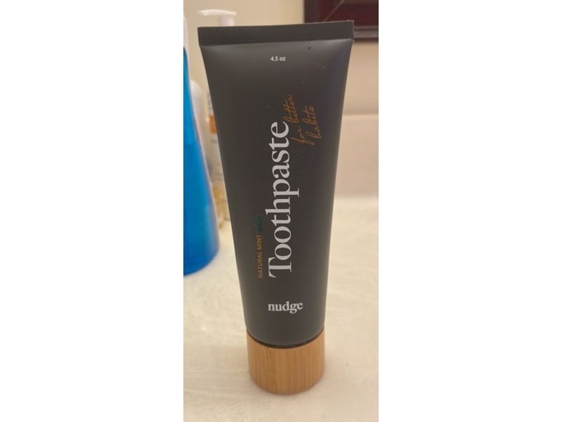 Nudge Toothpaste, Natural Mint, 4.5 oz