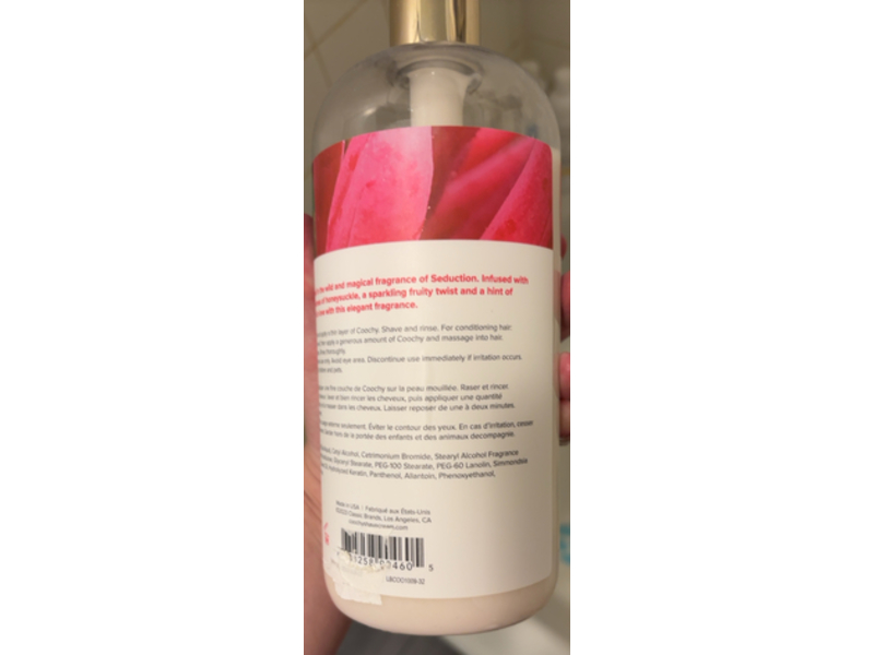 Coochy Oh So Smooth Shave Cream, Seduction, 32 fl oz/946 mL