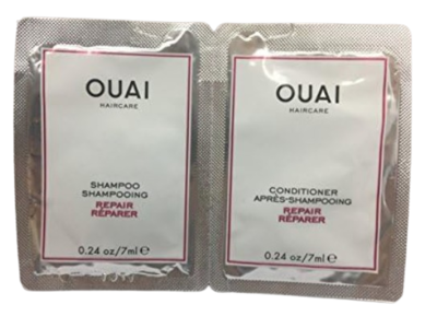 Ouai Haircare Repair Shampoo + Comditioner, 0.24 fl oz/7 mL