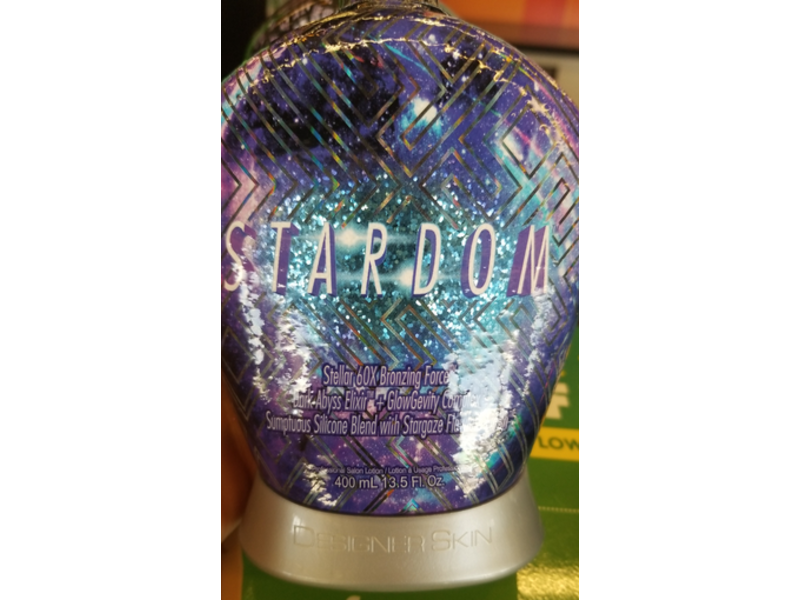 Designer Skin Stardom 60x Tanning Lotion, 13.5 fl oz / 400 mL