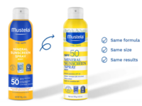 Mustela Baby Mineral Body Sunscreen Spray, SPF 50, 6 oz/170 g - thumbnail 2