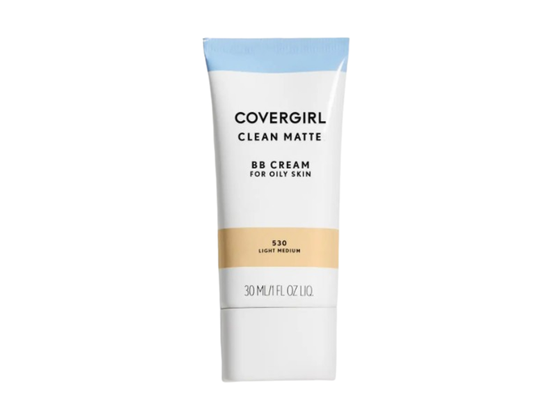 CoverGirl Clean Matte Bb Cream, 530 Light/Medium, 1 fl oz/30 mL