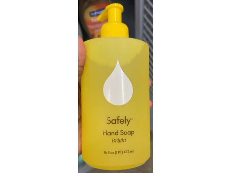 Safely Hand Liquid Soap, Bright, 16 fl oz/473 mL