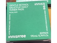 Innisfree Gentle Retinol Salicylic Daily Toner Pads, 5.74 fl oz/170 mL, 60 Count - Image 3