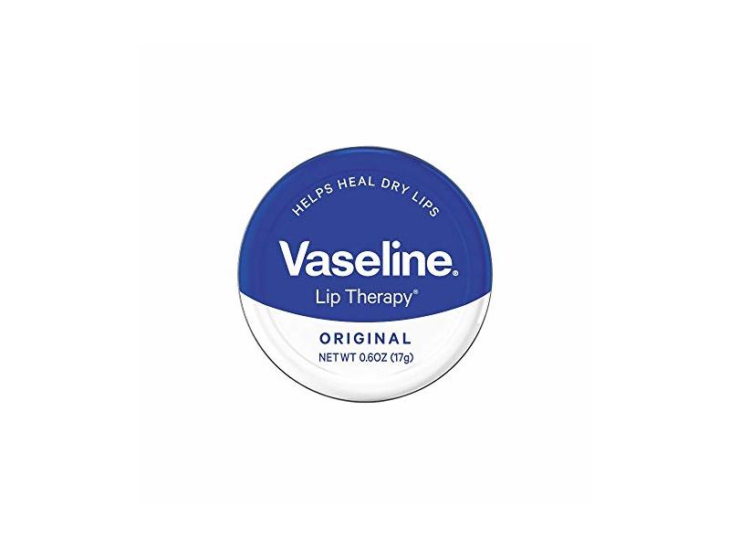 Vaseline Lip Therapy, Original, 0.6 oz/17 g, Pack Of 3