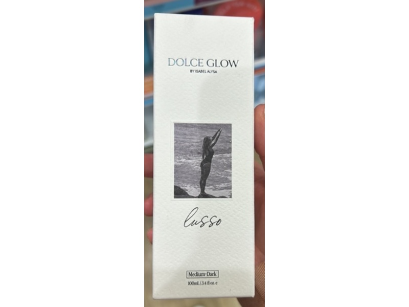 Dolce Glow Self-Tanning Mousse, Medium-Dark, 3.4 fl oz/100 mL
