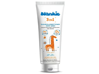 Blankie 3 In 1 Shampoo + Conditioner + Body Wash, 6.67 fl oz/200 mL