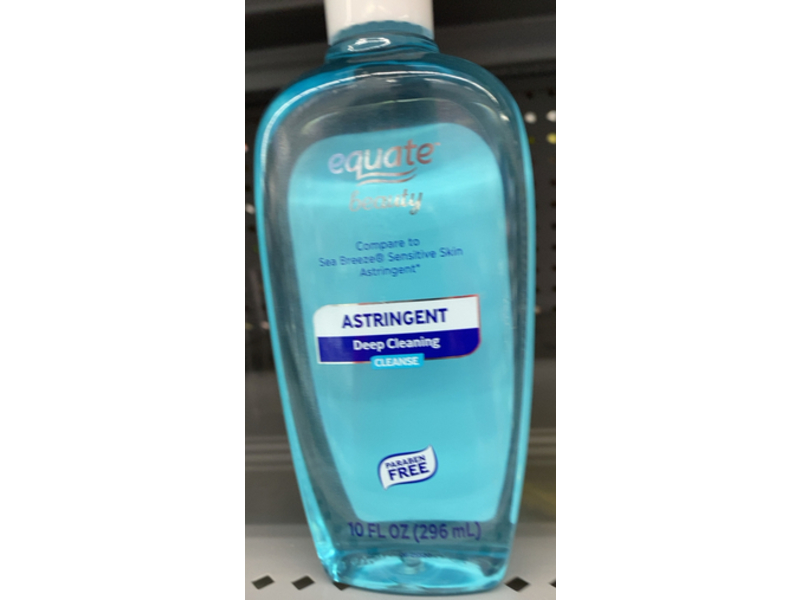 Equate Beauty Astringent Deep Cleaning, 10 fl oz/296 mL