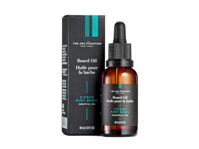 The Art of Shaving Beard Oil, Citrus Mint Basil, 1 fl oz/30 mL