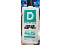 Duke Cannon Shampoo + Conditioner, Tropic Drift Coconut + Lime, 14 fl oz/414 mL - thumbnail 2