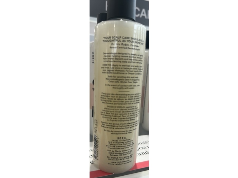 Seen Scalp Clarifying Shampoo, 8.6 fl oz/254 mL