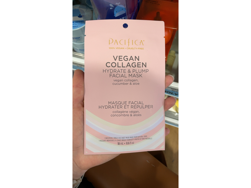 Pacifica Beauty Vegan Collagen Hydrate & Plump Face Mask 18 mL/0.6 fl oz