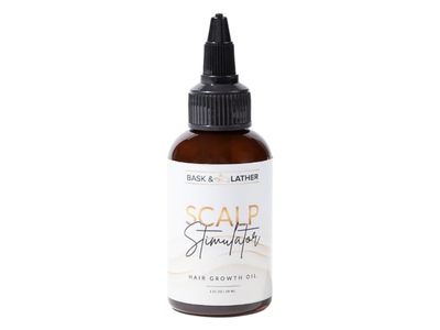 Bask & Lather Scalp Stimulator Hair Growth Oil, 2 fl oz