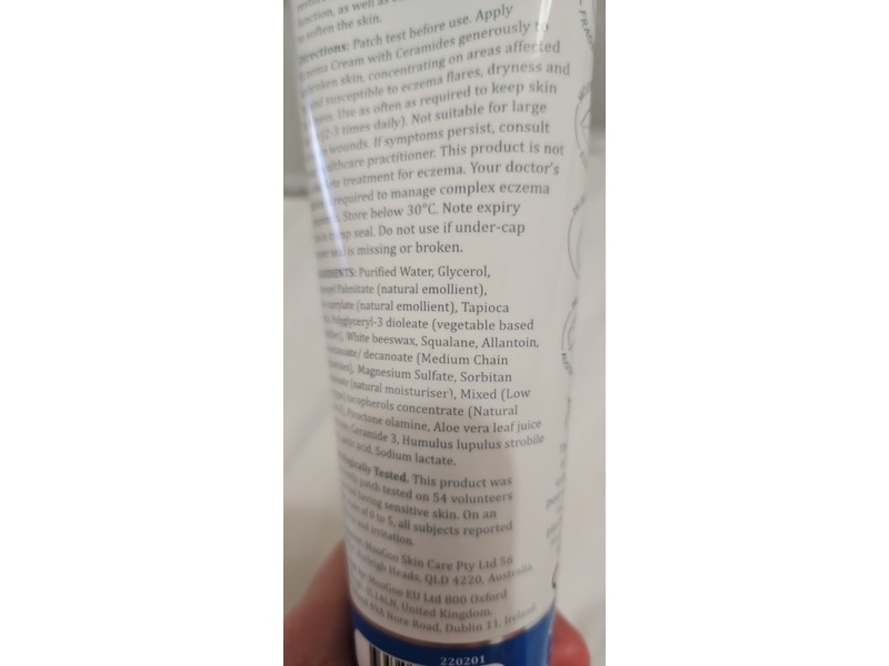 MooGoo Eczema Cream with Ceramides, 120 g