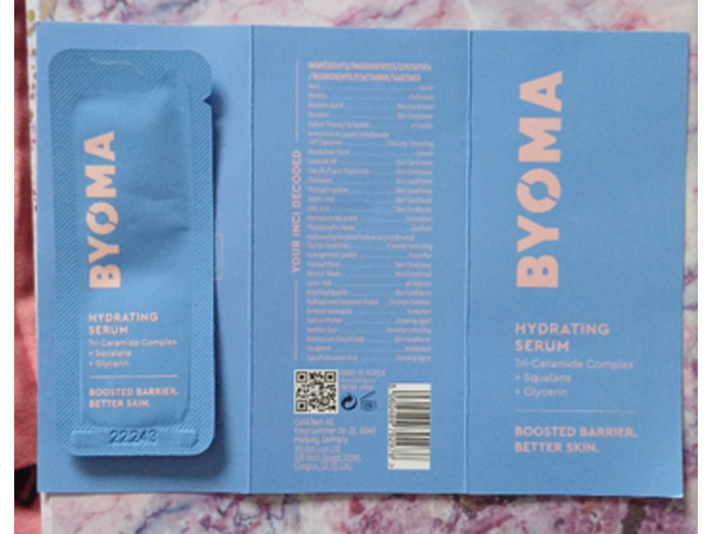 Byoma Boosted Barrier Better Skin Hydrating Serum