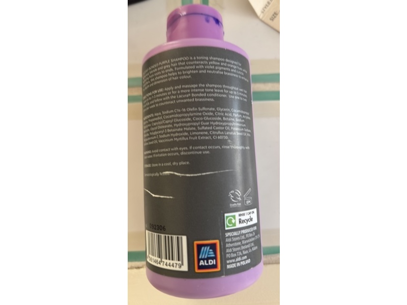 Lacura Bonded Purple Shampoo, 250 mL