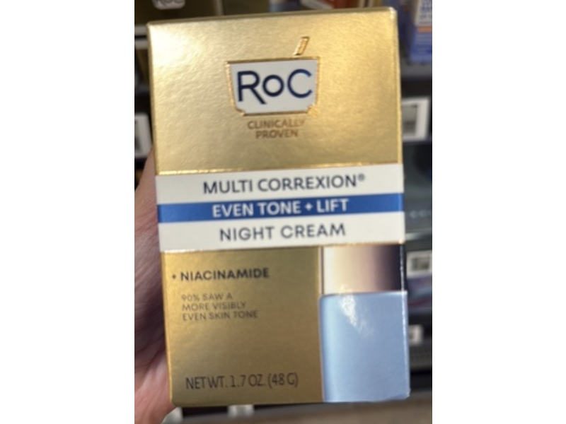 ROC Multi Correxion Night Cream, Even Tone + Lift, 1.7 oz/48 g