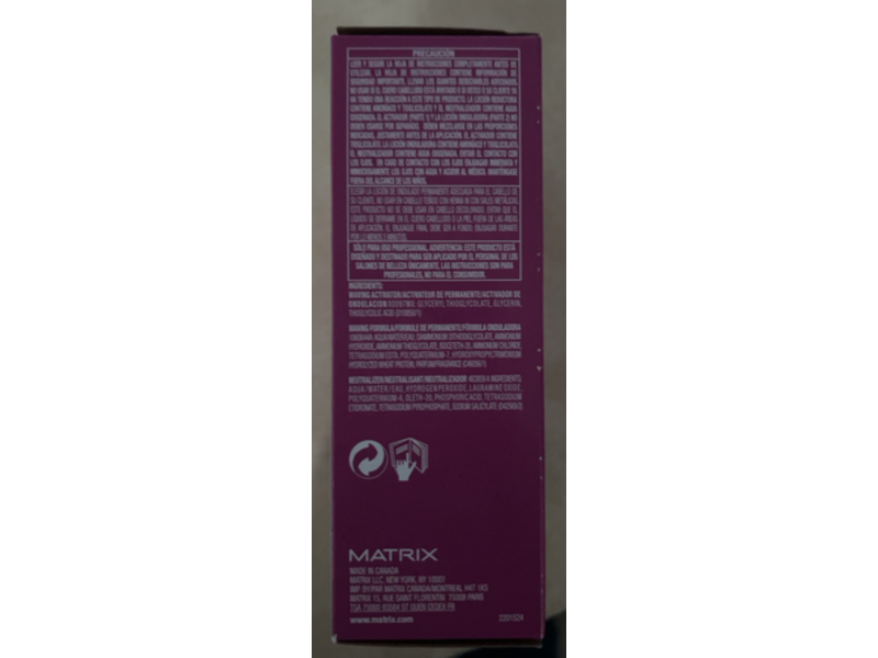 Matrix Opti Curl Variable Action Self-Adjusting Acid Wave Kit, Set Of 3