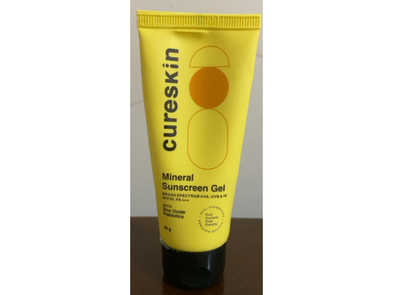Cureskin Mineral Sunscreen Gel, SPF 30, PA +++, 50 g