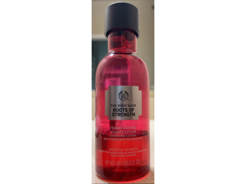 The Body Shop Roots Of Strength Firming Shaping Essence Lotion, 5.4 fl oz/160 mL