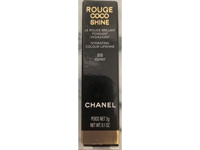 Chanel Rouge Coco Shine Hydrating Color Lipshine, 88 Esprit, 0.1 oz/3 g