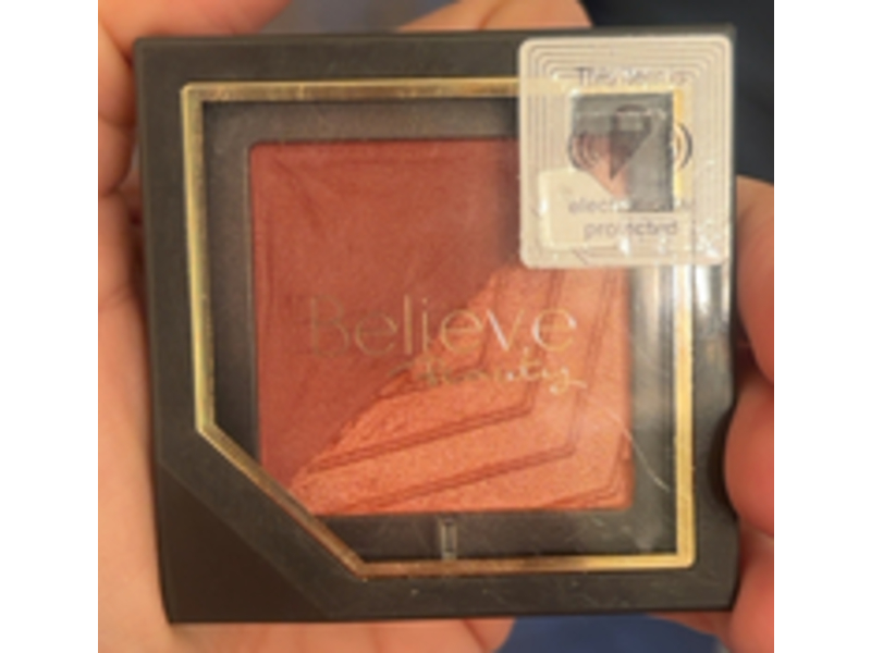 Believe Beauty Major Monochrome Matte & Shimmer Blush Duo, Amore, 0.14 oz/4 g