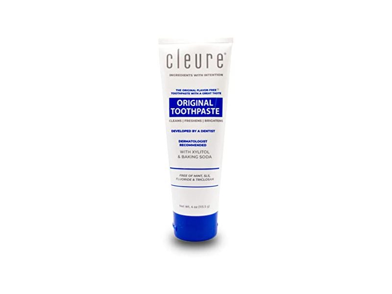 Cleure Original Flavor Free Toothpaste, 4 fl oz/113.4 g