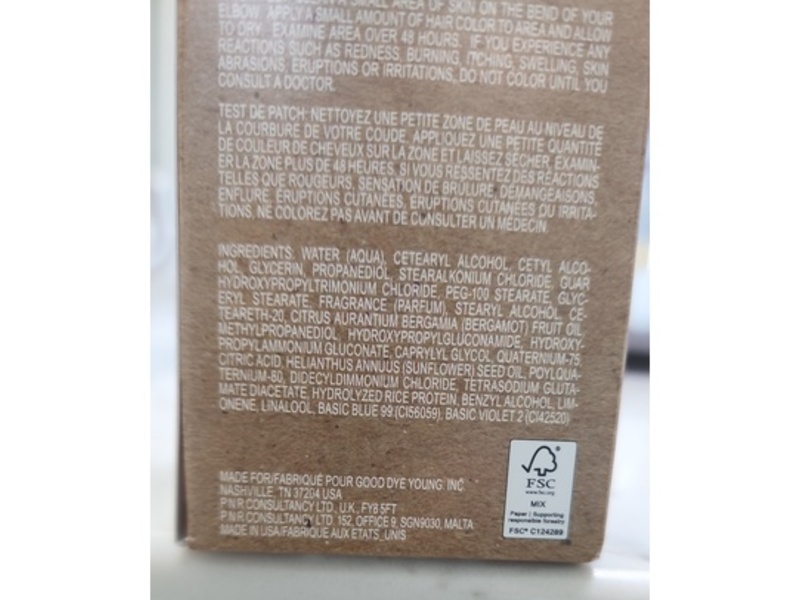 Good Dye Young Semi-Permanent Hair Color, Stoned Pony, 5 fl oz/148 mL