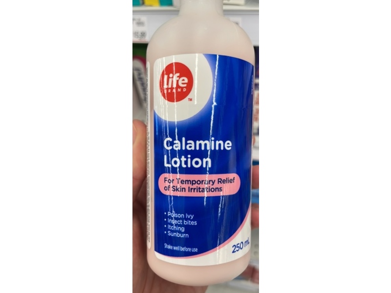 Life Brand Calamine Lotion, 250 mL