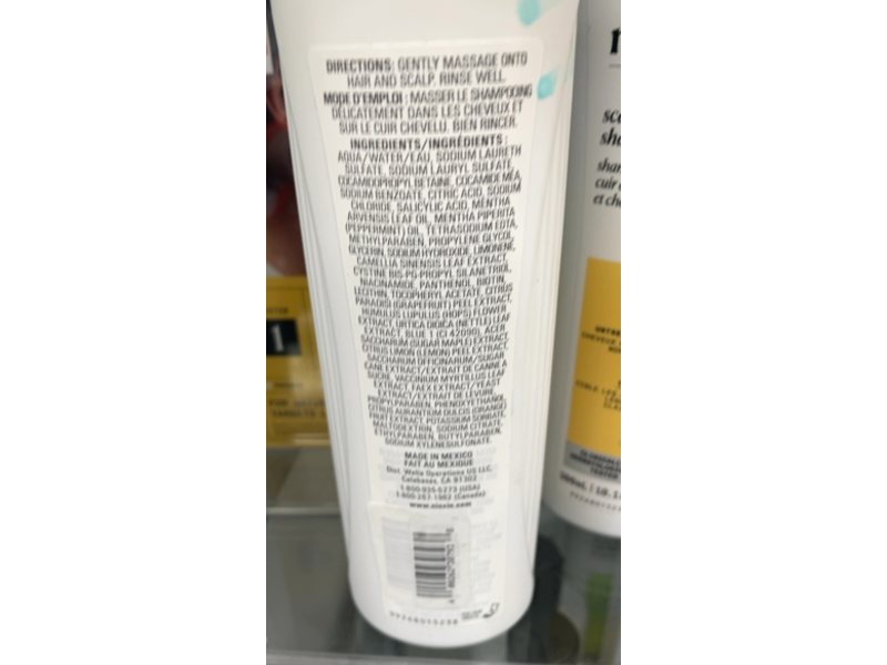 Nioxin Scalp + Hair Shampoo, 10.1 floz/300 mL