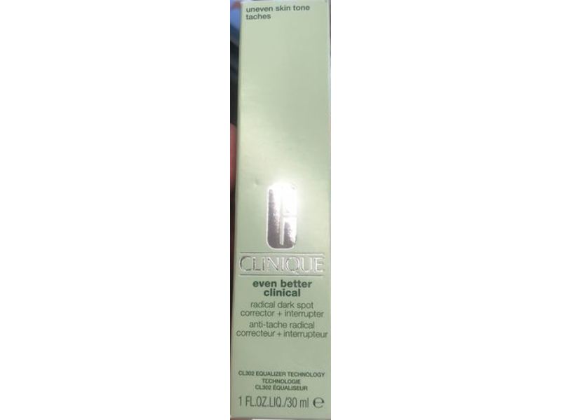Clinique Even Better Clinical Radical Dark Spot Corrector + Interrupter, 1 fl oz/30 mL