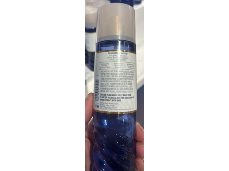 Bath & Body Works Fine Fragrance Mist, Coastal Dreaming, 8 fl oz/236 mL