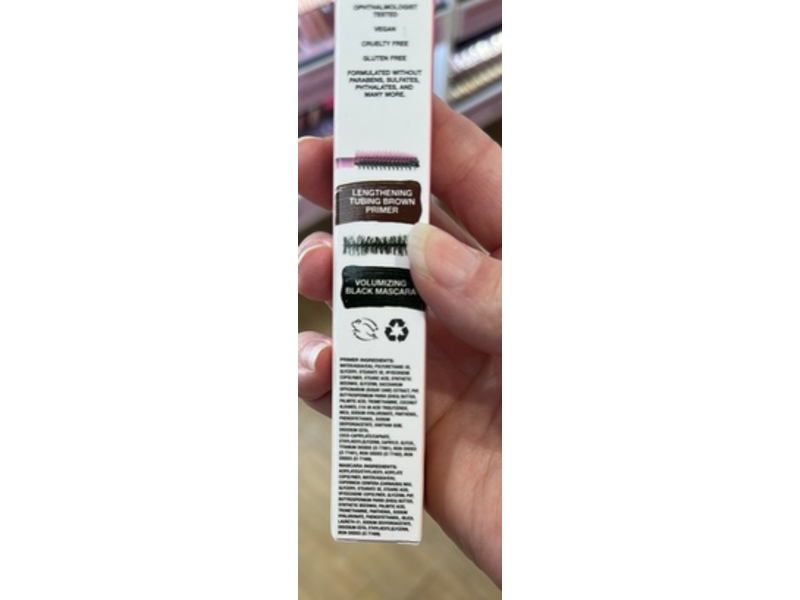 Dibs Double Standard Primer & Mascara Duo, Brown & Black, 0.27 fl oz/8 mL