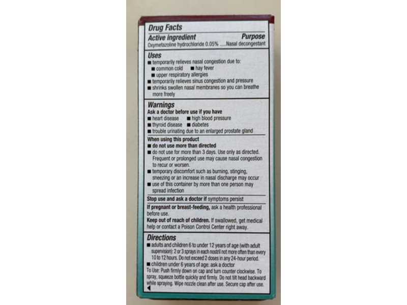 Afrin Severe Congestion Nasal Spray, 15 mL