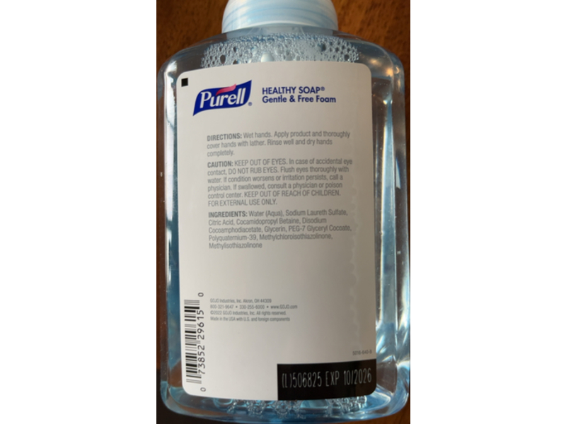 Purell Healthy Soap, 17.4 fl oz/575 mL, Pack Of 4