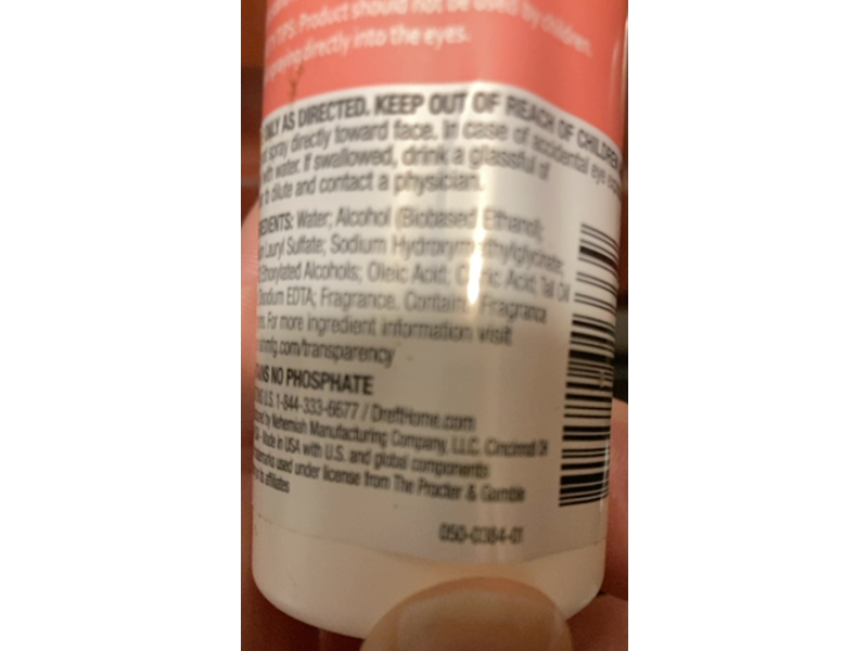 Dreft Plant Based All Purpose Cleaner, 3 fl oz/88 mL