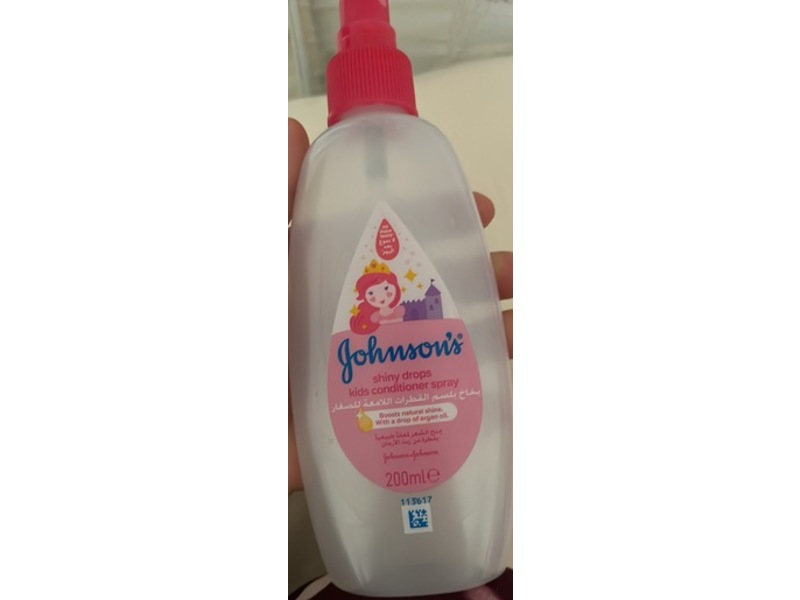 Johnson's Kids Conditioner Spray, Shiny Drops, 200 mL