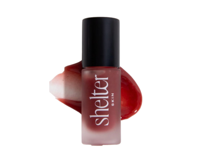 Shelter Skin Lanolin Lip Elixir, Hibiscus, 0.20 oz/6 mL